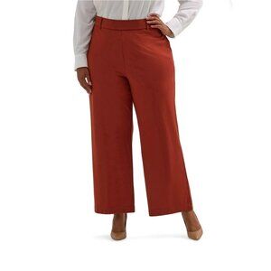 Lee Women's A-Line Knit Pant Plus Size 4X - Waist 54" NWT - Comfort Waist